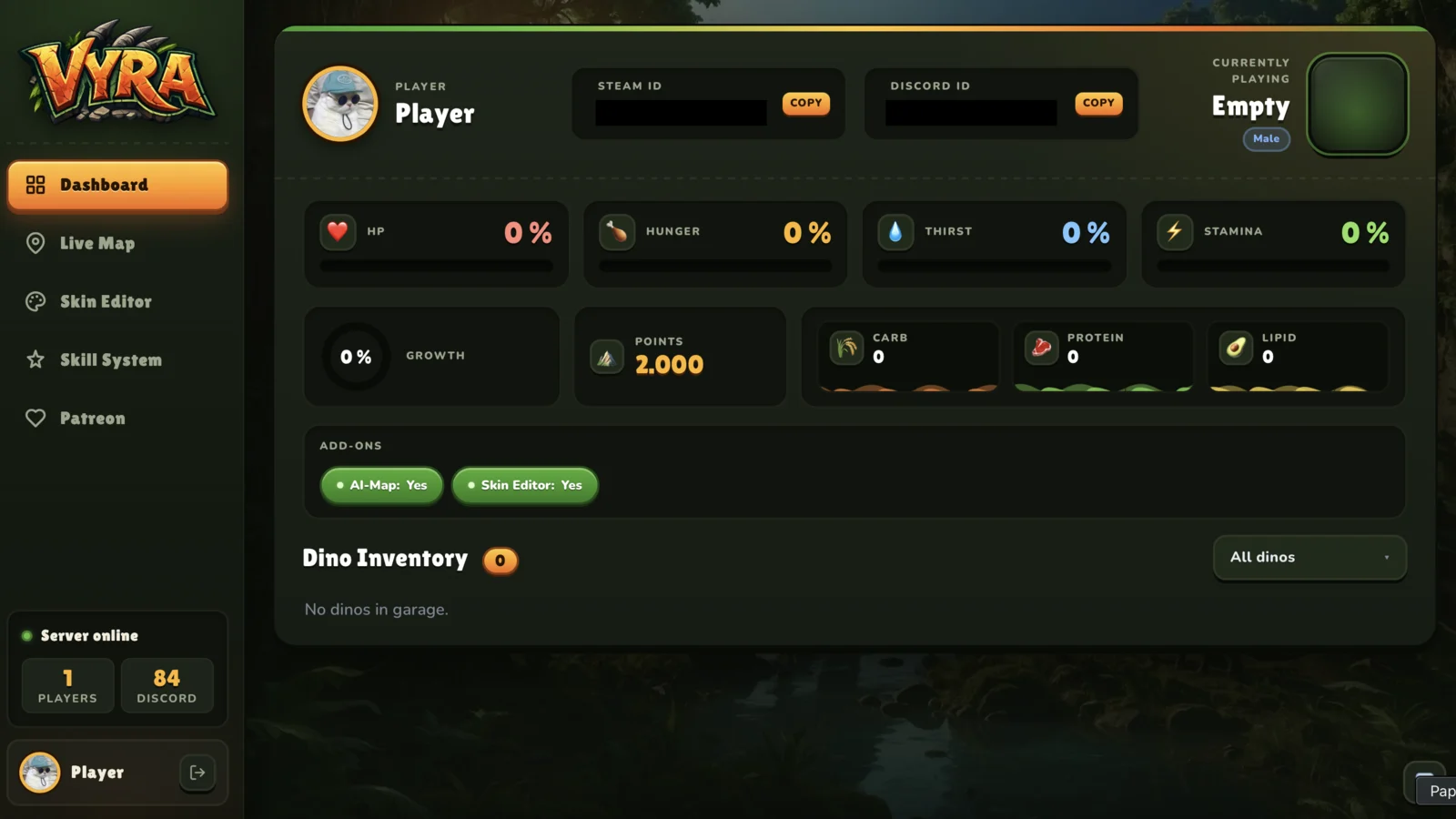 Screenshot 1 vom The Isle-Server: VYRA