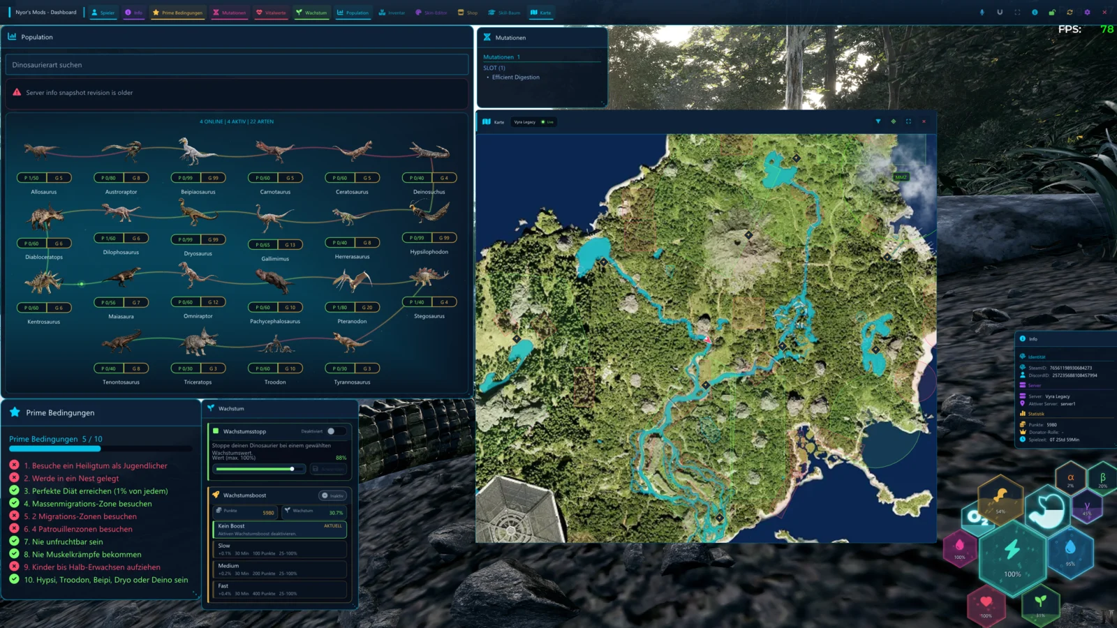 Screenshot 3 vom The Isle-Server: VYRA